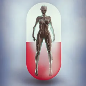 ai, artificial intelligence, capsule, color image, concept, cure, cyborg, digital composite ai, artificial intelligence, capsule, color image, concept, cure, cyborg, digital composite