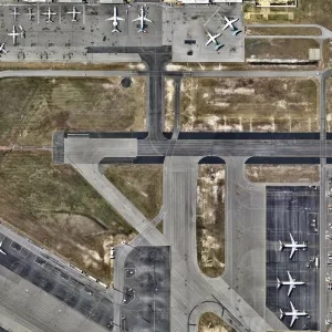 Airplanes Parked