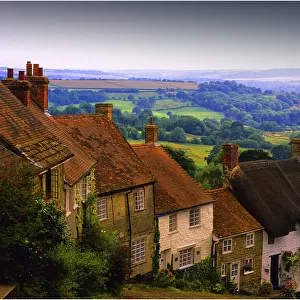 Ancient Cobbles of Gold Hill, Shaftesbury