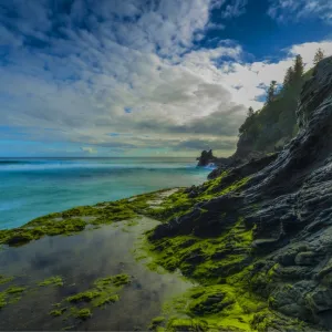 Anson Bay, Norfolk Island, south pacific ocean