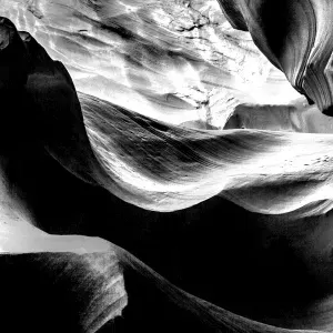 Antelope Canyon in black and white Antelope Canyon in black and white