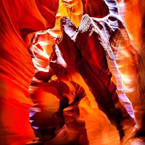Antelope Canyon rock formations