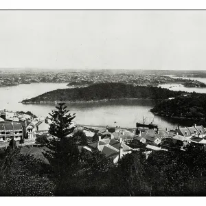 Antique photograph of Sydney Antique photograph of Sydney