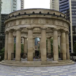 ANZAC war memorial in ANZAC Square, Brisbane