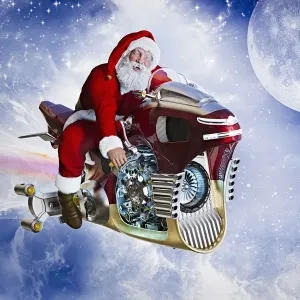 ar, realidad aumentada, bigote, navidad, imagen de color, gráfica de computadora, concepto, composición digital.