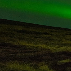 Aurora Borealis over Hvitserkur