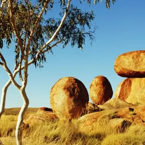 Australia, Northern Territory, Devils Marbles rock formation
