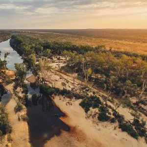Australia Outback, beautiful light mood