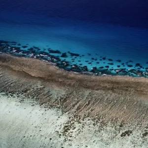 Australia, Queensland, coastline, aerial view