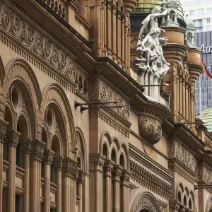 Australia, Sydney, Queen Victoria Building facade