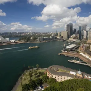 Australia, Sydney, Sydney Harbour, aerial view Australia, Sydney, Sydney Harbour, aerial view