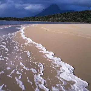 Australia, Tasmania, New River Lagoon and Precipitous Bluff Australia, Tasmania, New River Lagoon and Precipitous Bluff