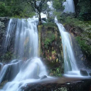 Australia, Victoria, Upper Dandongadale Falls below Mt. Cobbler