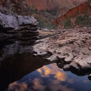 Australia, West MacDonnell Ranges National Park, Ormiston Gorge Australia, West MacDonnell Ranges National Park, Ormiston Gorge