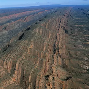 Australia, Western MacDonnell Ranges, aerial view