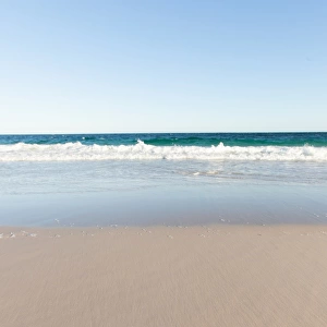 Australia written on a beach