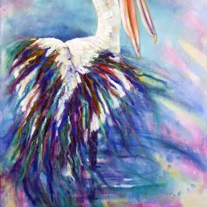 Australian Pelican Painting