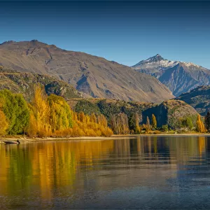 Autumn tonings at Lake Wanaka, South Island, New Zealand