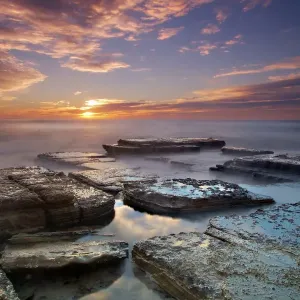 Avalon beach rock platform