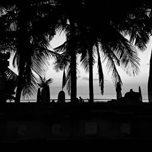 Bali Beach Silhouette