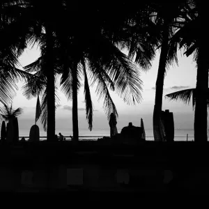 Bali Beach Silhouette Bali Beach Silhouette