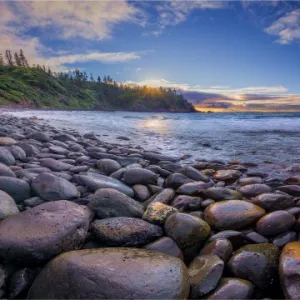 Ball bay dawn, Norfolk Island, South Pacific