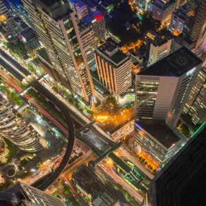 Bangkok City Print from Above