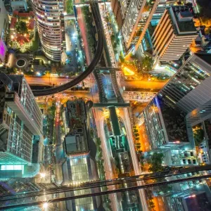Bangkok Skyline Print