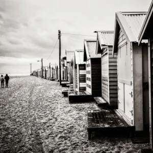 Bathing Boxes at Brighton Beach