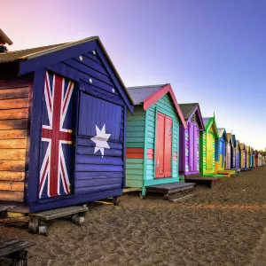 Beach huts