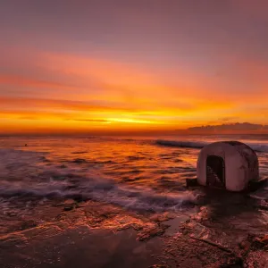 Newcastle Sunrise Ocean Print Newcastle Sunrise Ocean Print