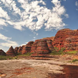 Bee Hive formations at the Bungle Bungles in Western Australia