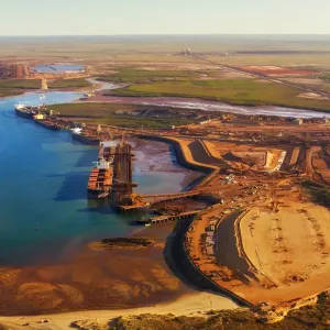 BHP Finucane Island Operations Print at Port Hedland