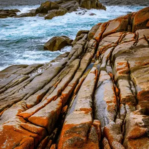 Binalong Bay at Bay of Fires, Tasmania Binalong Bay at Bay of Fires, Tasmania