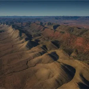 Blinman aerial view near Ikara National Park, Southern Flinders Ranges, South Australia Blinman aerial view near Ikara National Park, Southern Flinders Ranges, South Australia