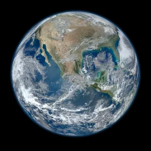 Blue Marble Earth Montage