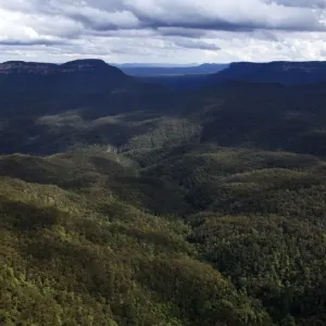 The blue mountains