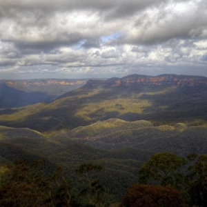 Blue Mountains National Park aerial view