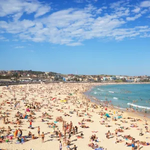 Bondi Beach - Summer Crowds