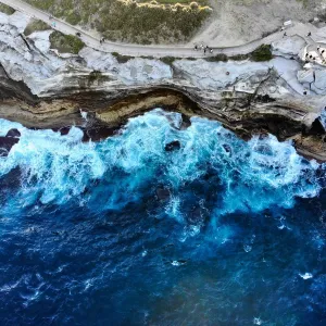 Top down Bondi blues