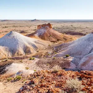 Breakaways. Coober Pedy. Outback Australia Breakaways. Coober Pedy. Outback Australia