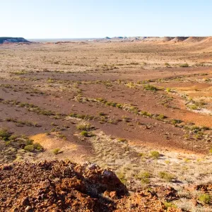 Breakaways. Coober Pedy. South Australia Breakaways. Coober Pedy. South Australia