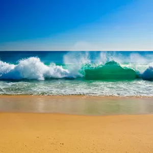 Breaking waves