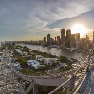 Brisbane City Print from Story Bridge Brisbane City Print from Story Bridge