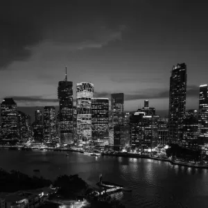 Brisbane City Print from Story Bridge Brisbane City Print from Story Bridge