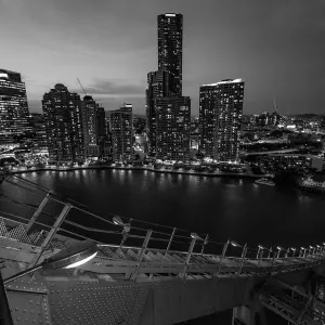 Brisbane City Print from Story Bridge Brisbane City Print from Story Bridge