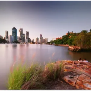 Brisbane River from Kangaroo Cliffs