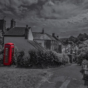 British Phone booth Dunster