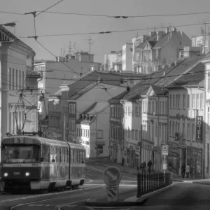 Brno Old Town Street Architecture Print
