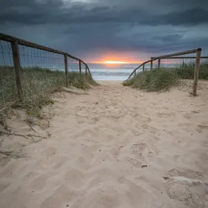 Broadbeach Sunrise Over The Beach, Gold Coast
